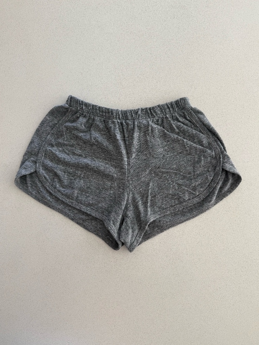 Brandy Melville Grey Salt & Pepper Dolphin Lounge Shorts – Size Small